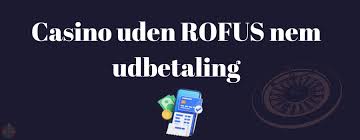 Casino uden ROFUS med 40 spændende muligheder