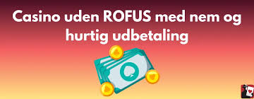 Casino Uden ROFUS Minimum Indbetaling og Fordele 1347091395